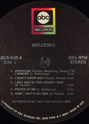 Influence (14) : Influence (LP, Album)