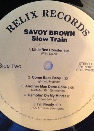 Savoy Brown : Slow Train (An Album Of Acoustic Music) (LP, Album)