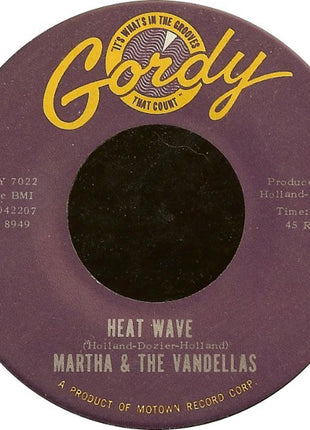 Martha Reeves & The Vandellas : Heat Wave  (7", Single, Roc)