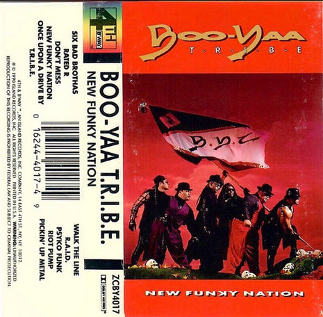 Boo-Yaa T.R.I.B.E. : New Funky Nation (Cass, Album)