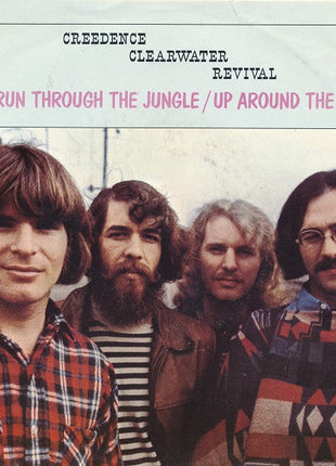 Creedence Clearwater Revival : Run Through The Jungle / Up Around The Bend (7", Single, Roc)