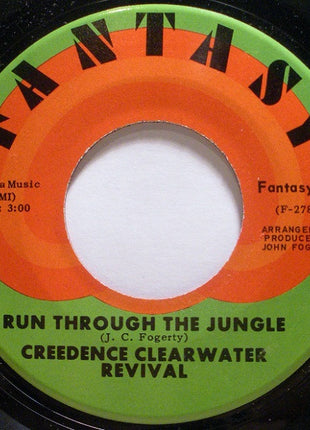 Creedence Clearwater Revival : Run Through The Jungle / Up Around The Bend (7", Single, Roc)