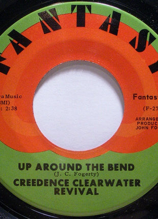 Creedence Clearwater Revival : Run Through The Jungle / Up Around The Bend (7", Single, Roc)