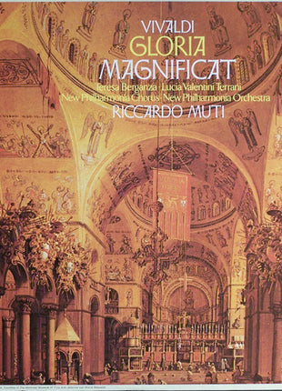 Antonio Vivaldi, Riccardo Muti, Teresa Berganza, Lucia Valentini Terrani, New Philharmonia Chorus, New Philharmonia Orchestra : Magnificat / Gloria (LP, Quad)