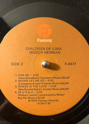Woody Herman And The Thundering Herd With The Houston Symphony Orchestra* : Children Of Lima (LP, Album, Gat)