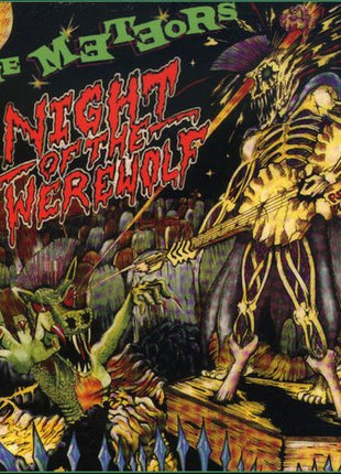 the album cover for The Meteors - Day The Earth Spat Blood/Go Go [Import]