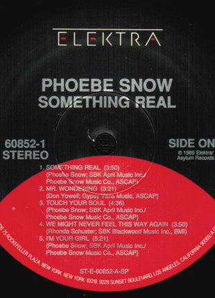 Phoebe Snow : Something Real (LP, Album, Spe)