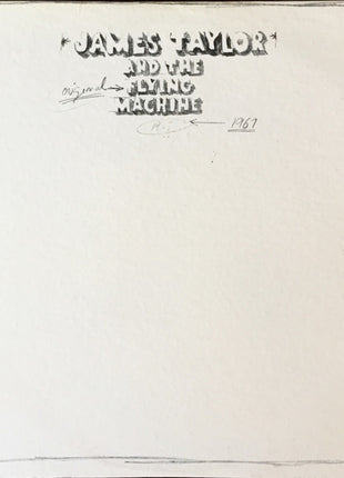 James Taylor (2) And The Original Flying Machine* : 1967 (LP, Album, All)