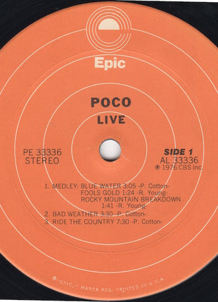 Poco (3) : Live (LP, Album)