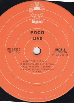 Poco (3) : Live (LP, Album)