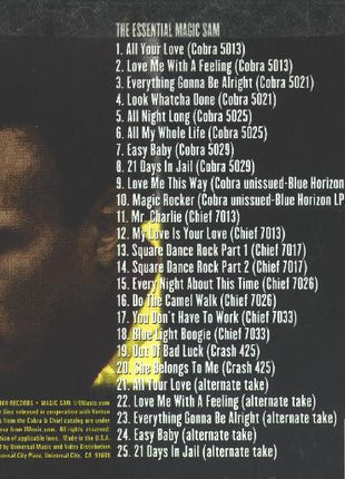 Magic Sam : The Essential Magic Sam - The Cobra And Chief Recordings 1957-1961 (CD, Comp, RE, RM)