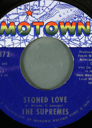 The Supremes : Stoned Love (7", Single, Ame)