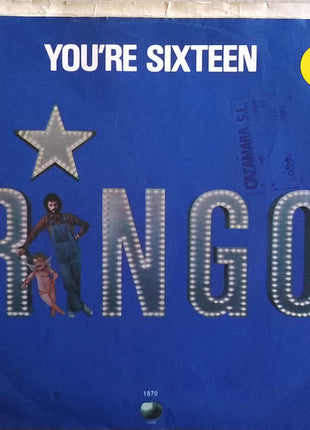 Ringo Starr : You're Sixteen (7", Win)