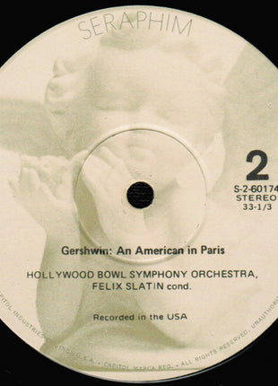 George Gershwin - Leonard Pennario - Felix Slatkin And The Hollywood Bowl Symphony Orchestra : Rhapsody In Blue / An American In Paris (LP)