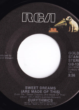 Eurythmics : Sweet Dreams (Are Made Of This) (7", Single)