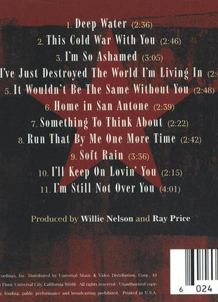 Willie Nelson And Ray Price : Run That By Me One More Time (HDCD, Album)