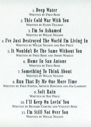 Willie Nelson And Ray Price : Run That By Me One More Time (HDCD, Album)