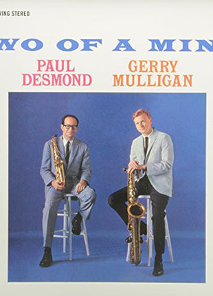 the album cover for Gerry Mulligan & Paul Desmond - Two Of A Mind [LP]