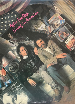 Aztec Two-Step : Living In America (LP, Album, Blu)