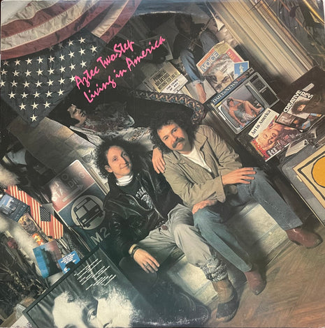 Aztec Two-Step : Living In America (LP, Album, Blu)