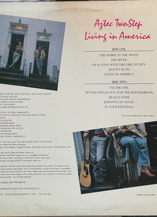 Aztec Two-Step : Living In America (LP, Album, Blu)