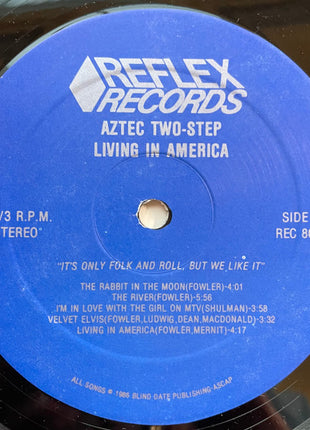 Aztec Two-Step : Living In America (LP, Album, Blu)