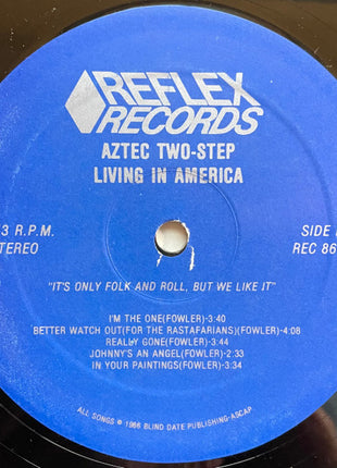 Aztec Two-Step : Living In America (LP, Album, Blu)