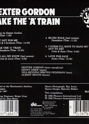 Dexter Gordon : Take The 'A' Train (CD, Album, RE)