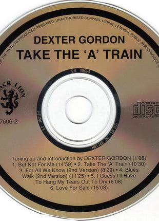 Dexter Gordon : Take The 'A' Train (CD, Album, RE)
