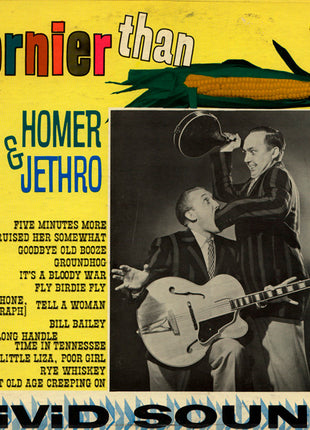 Homer And Jethro : Cornier Than Corn (LP, Comp)