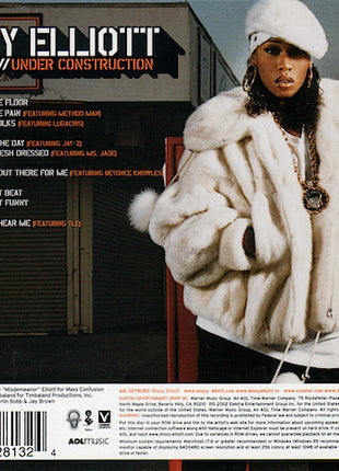 Missy Elliott : Under Construction (CD, Album, Enh)