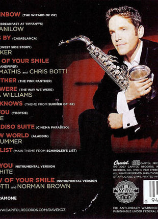 Dave Koz : At The Movies (CD, Album)