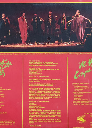 Sweet Honey In The Rock : We All...Everyone Of Us (LP, Album)