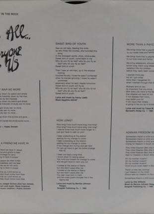 Sweet Honey In The Rock : We All...Everyone Of Us (LP, Album)