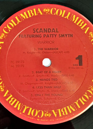 Scandal (4) : Warrior (LP, Album)