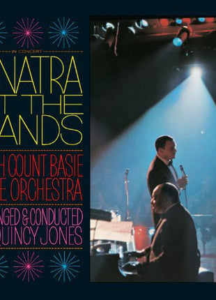the album cover for Frank Sinatra - Sinatra at the Sands