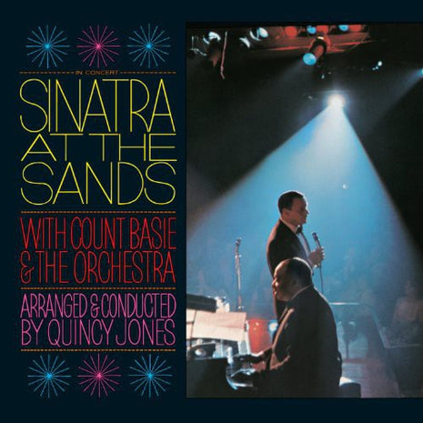 the album cover for Frank Sinatra - Sinatra at the Sands