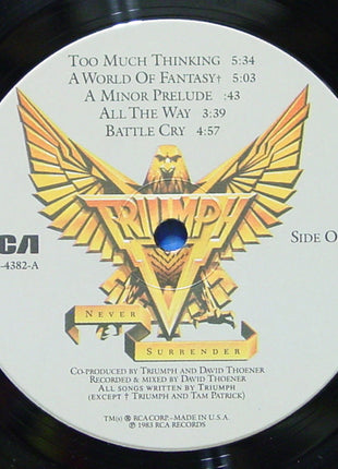 Triumph (2) : Never Surrender (LP, Album)