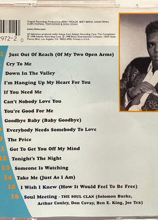 Solomon Burke : The Very Best Of Solomon Burke (CD, Comp, RM)