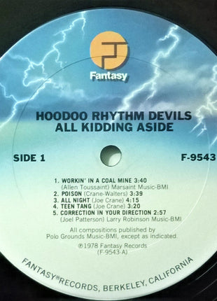 Hoodoo Rhythm Devils : All Kidding Aside (LP, Album)