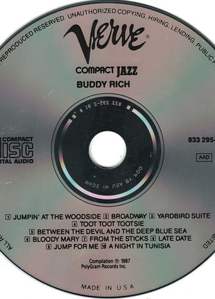 Buddy Rich : Buddy Rich (CD, Comp, RM, PDO)