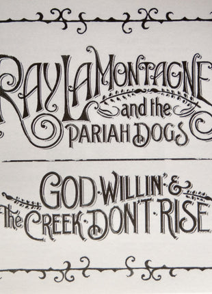 Ray LaMontagne And The Pariah Dogs : God Willin' & The Creek Don't Rise (CD, Album, Gat)