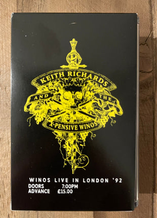 Keith Richards : Main Offender / Winos Live In London '92 (2xCass, Ltd, Rec)