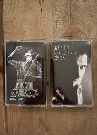 Keith Richards : Main Offender / Winos Live In London '92 (2xCass, Ltd, Rec)