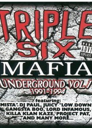 the album cover for Three 6 Mafia - Underground 1