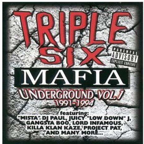 the album cover for Three 6 Mafia - Underground 1