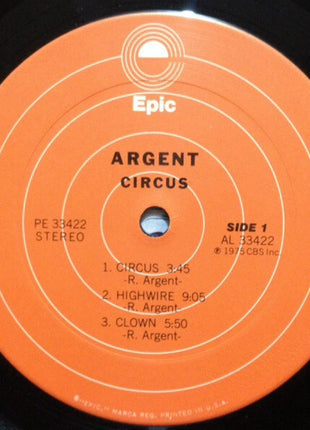 Argent : Circus (LP, Album)