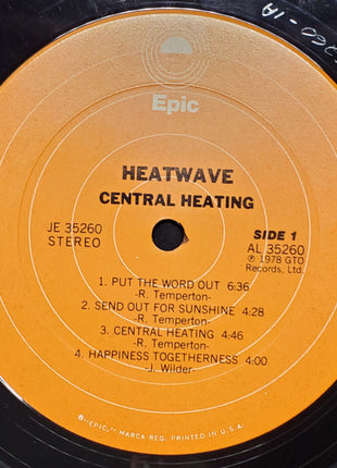 Heatwave : Central Heating (LP, Album, Pit)