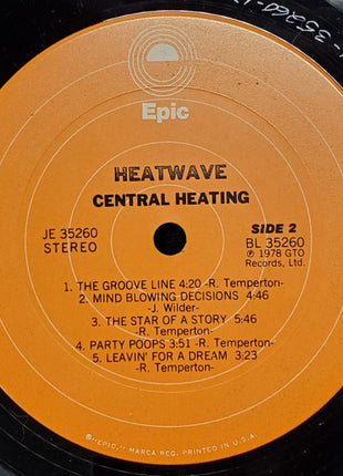 Heatwave : Central Heating (LP, Album, Pit)