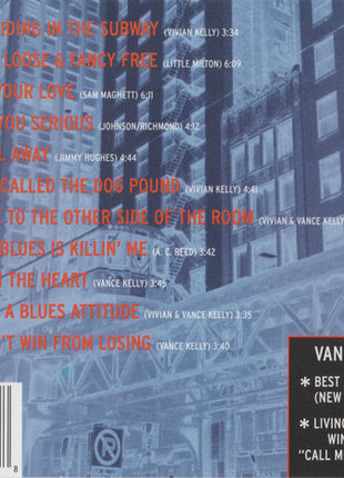 Vance Kelly : Joyriding In The Subway (CD)